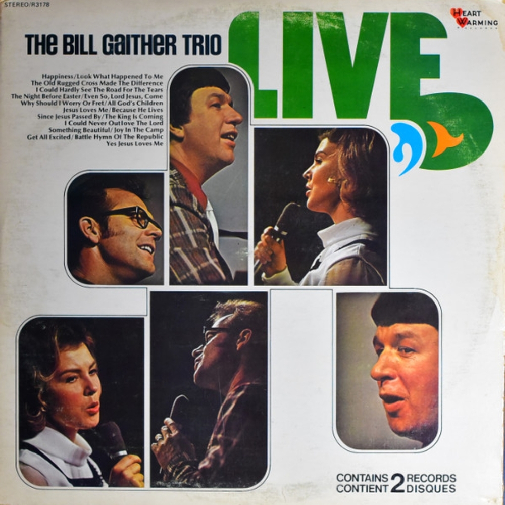 The Bill Gaither Trio Live Album Cover